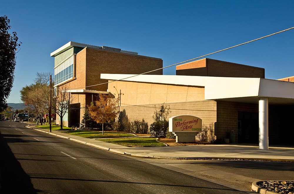 Moss Performing Arts Center exterior