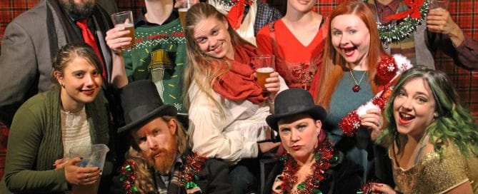 Drunk Christmas ensemble