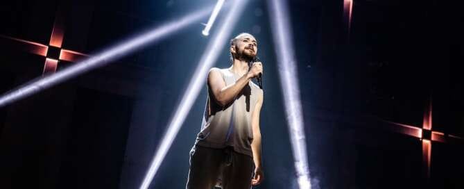 Jack Hopewell in the North American Tour of Jesus Christ Superstar. Photo by Evan Zimmerman for MurphyMade 2