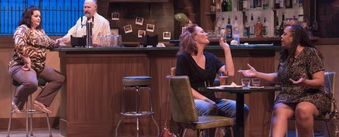 actors on stage in the play 'Sweat'