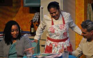 actors on stage in a play