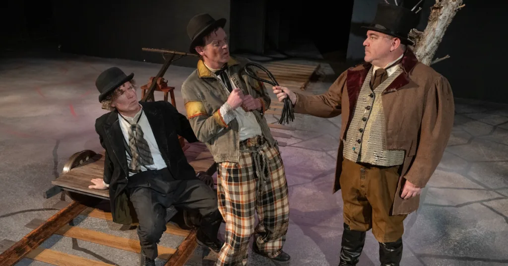 godot PC Bill Cotton Pictured James Burns Dan Tschirhart and Matthew Smith. copy
