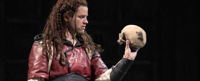 actor onstage in a play