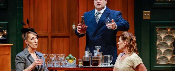 actors onstage in a play