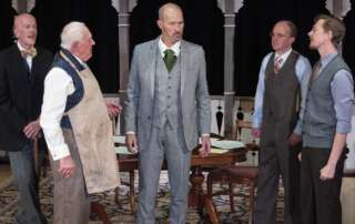 actors onstage in a play