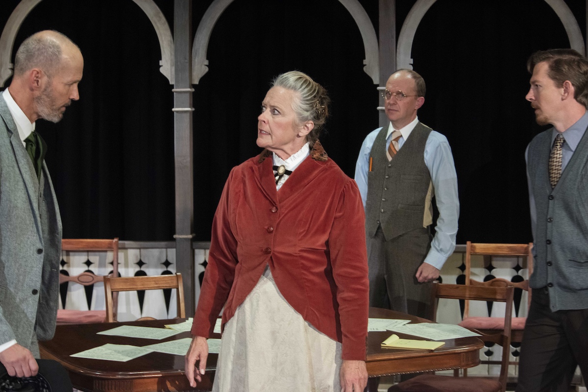 actors onstage in a play