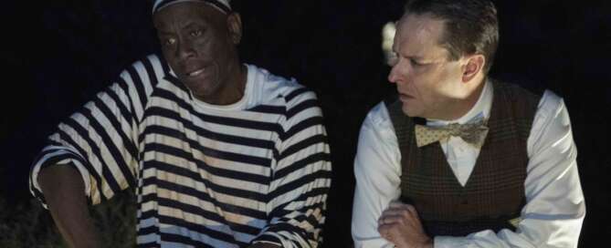 actors onstage in a play