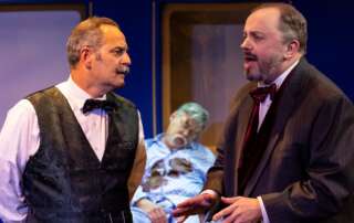 actors onstage in a play