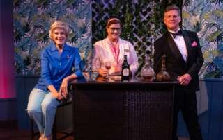 actors onstage in a play