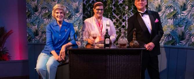 actors onstage in a play