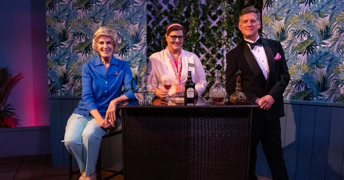 actors onstage in a play
