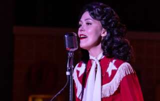 actor onstage in a musical