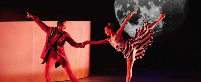 dancers on stage in a ballet