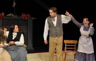 actors onstage in a play