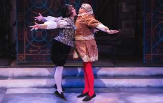 actors onstage in a play