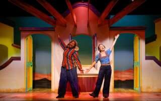 actors onstage in a play