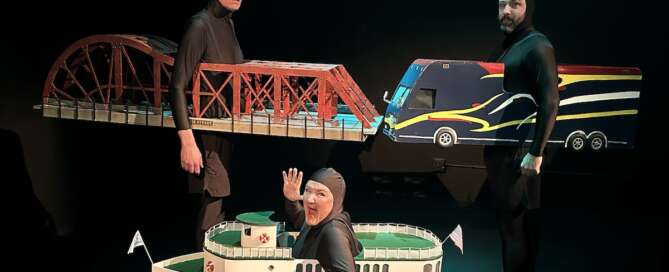 actors onstage in a play