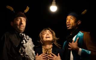 actors onstage in a play