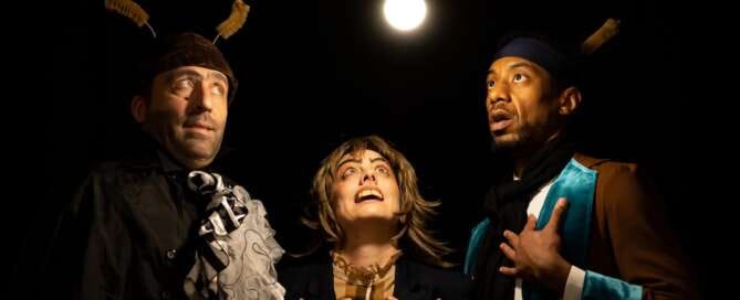 actors onstage in a play