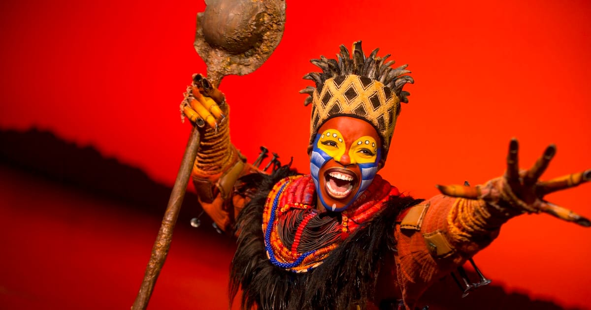 performer in The Lion King musical