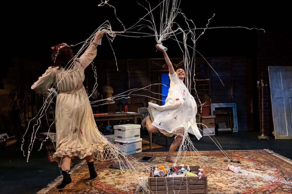 actors onstage in a play