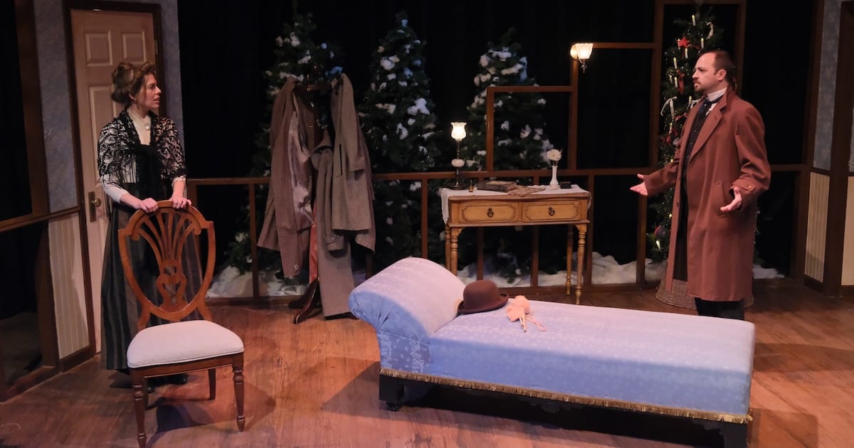 actors onstage in a play