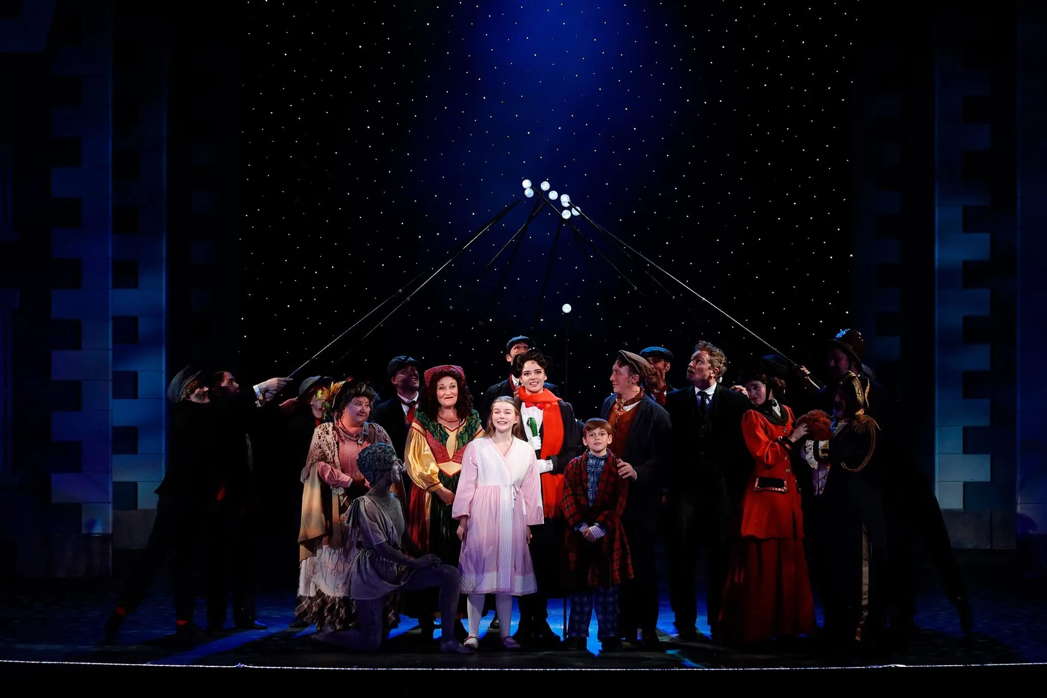 ‘Mary Poppins’ soars with holiday magic at the Colorado Springs Fine Arts Center 3 Mary Poppins cast