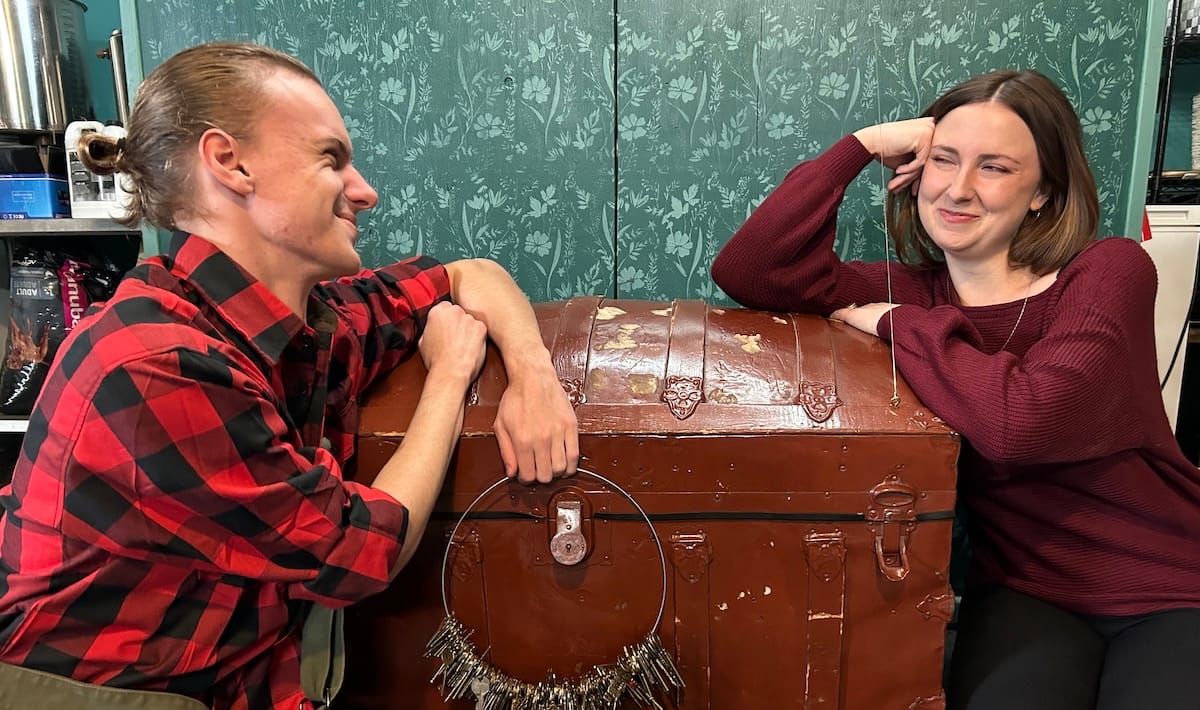 actors onstage in a play