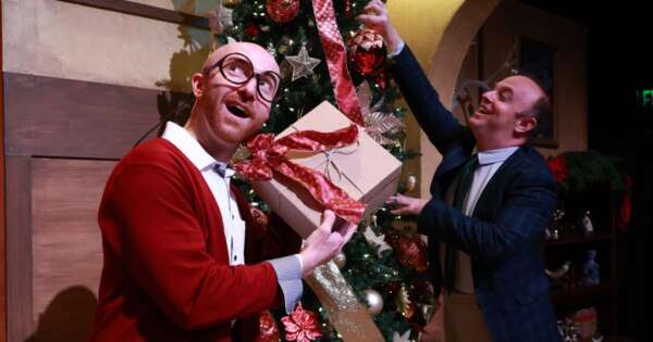 Theatre SilCo’s ‘Murder for Two’ is a fun holiday romp | OnStage Colorado