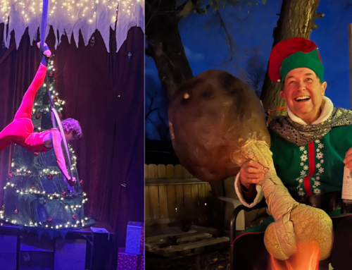 Sharp, fast-paced and witty, it’s ‘Yule Be Naughty’ in the Springs