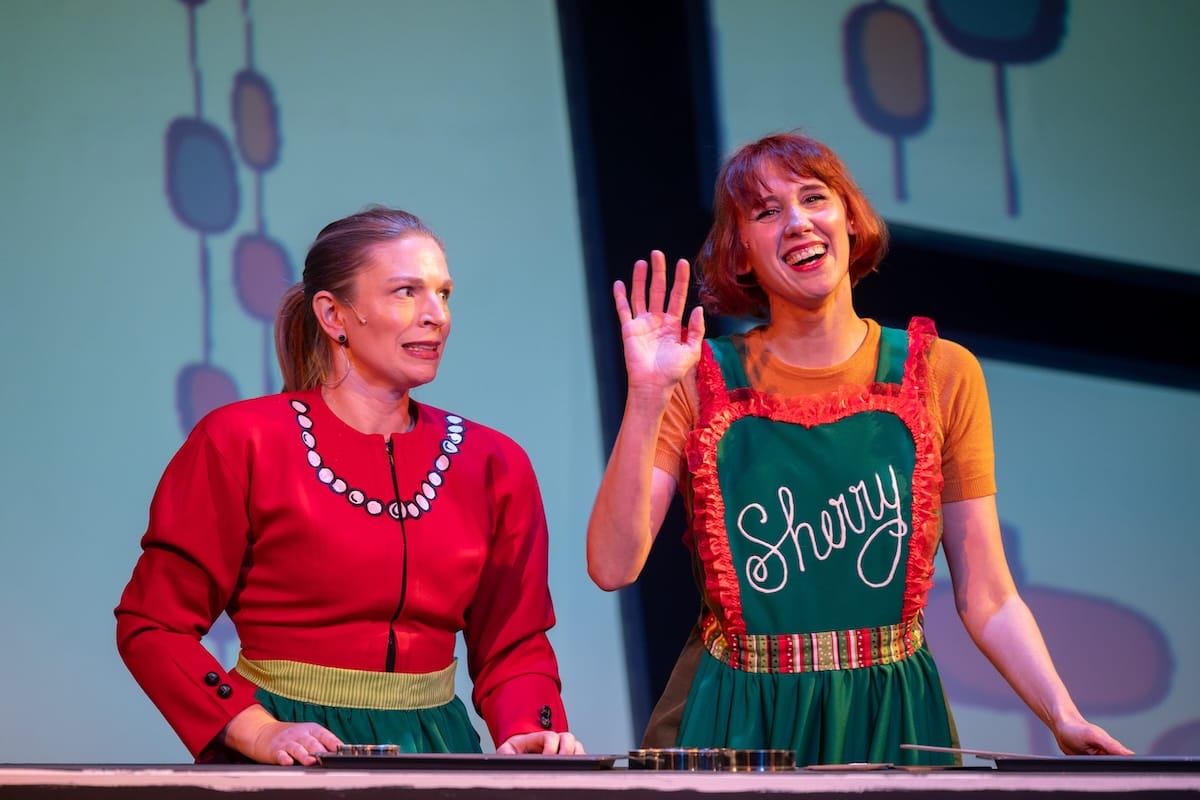 actors onstage in a play 