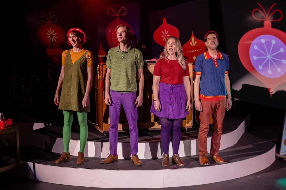 actors onstage in a play 