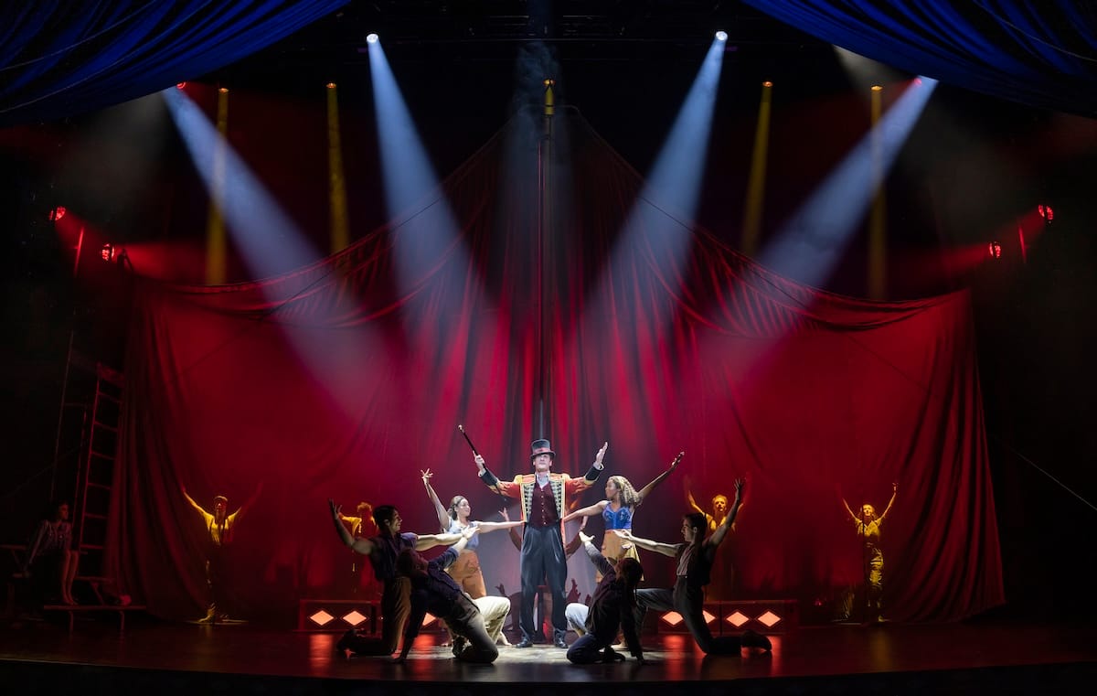 Connor Sullivan and the Cast of WATER FOR ELEPHANTS Photo by Matthew Murphy for MurphyMade