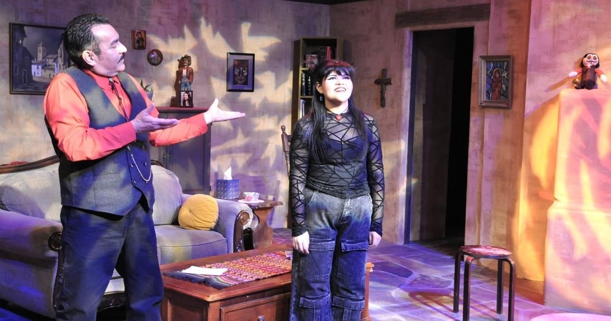 actors onstage in a play