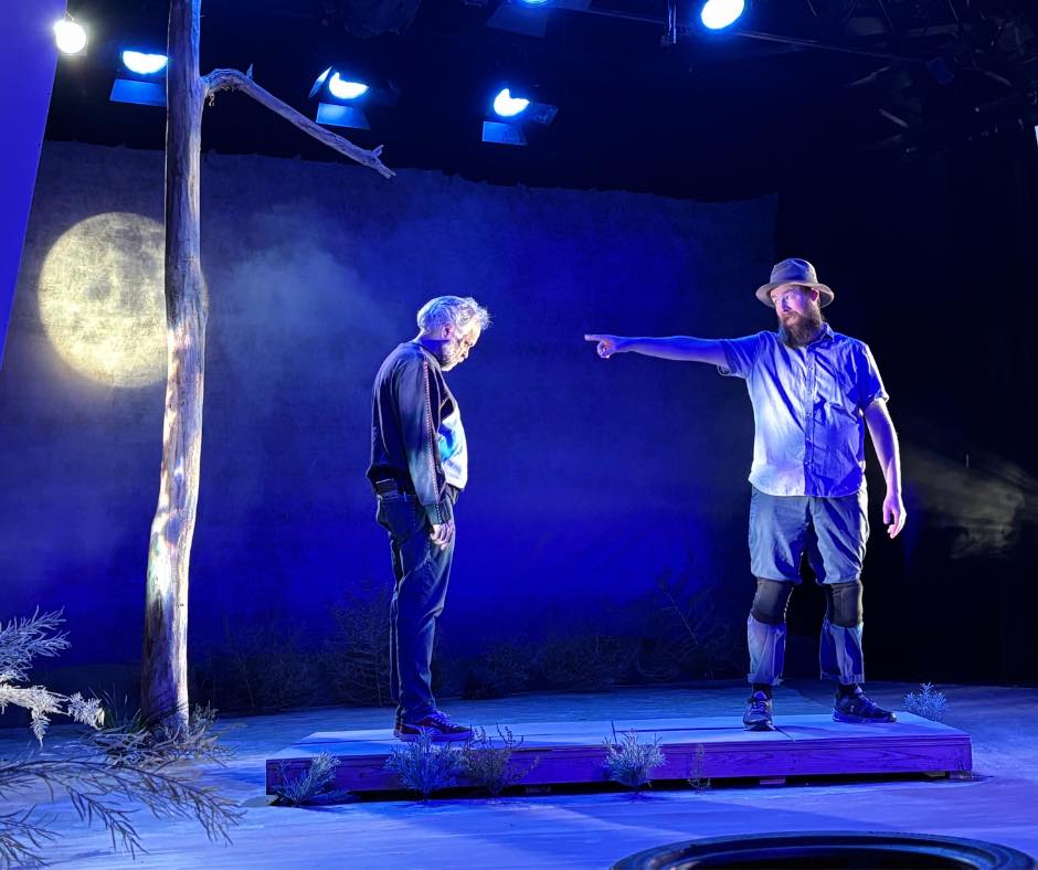 actors onstage in a play 