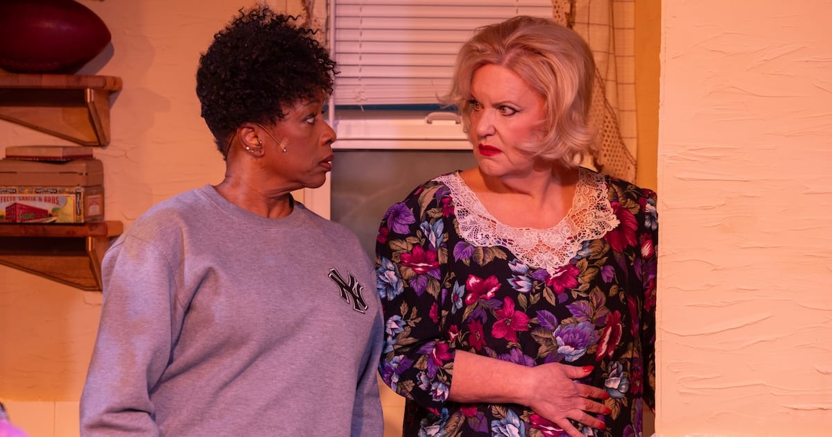 actors onstage in a play