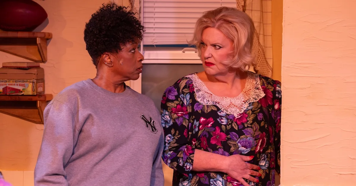 actors onstage in a play