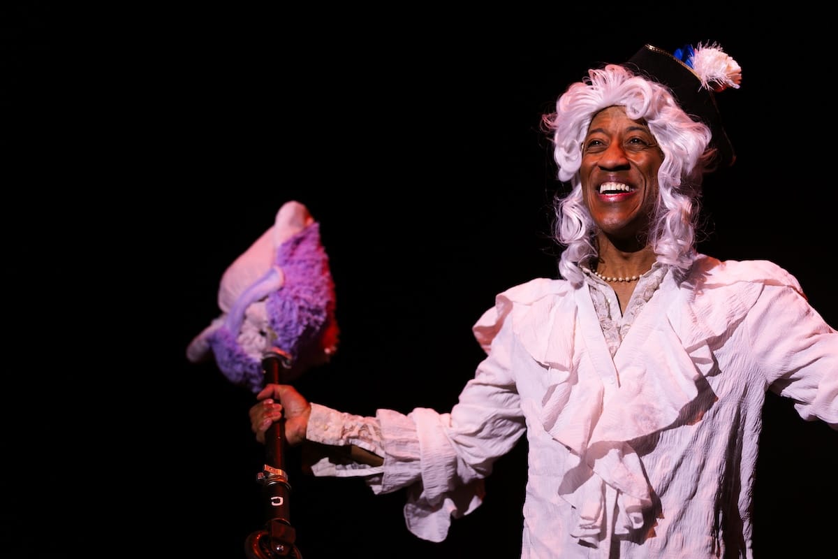 actors onstage in a play 