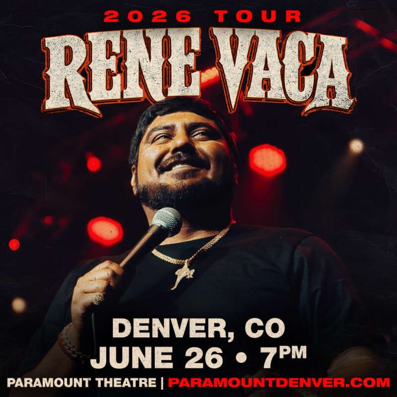 Rene Vaca 2026 Tour OnStage Colorado