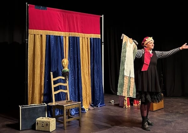 Suitcase Fairytales 1 Suitcase Fairytales Birgitta on stage e1758666709785