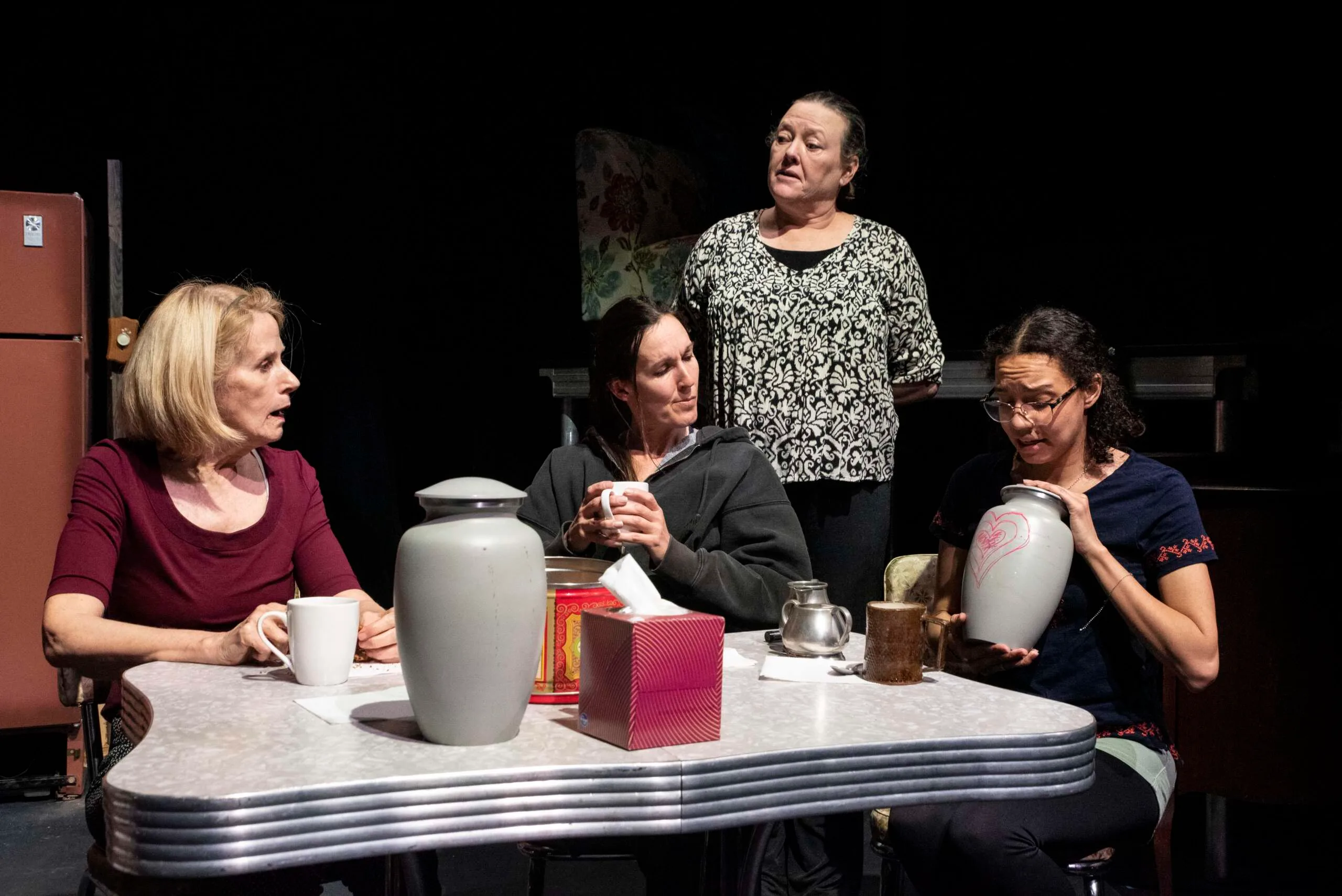 In 'Love Letters,' the lost art of listening becomes the main event 3 OlgaNatalieLisaMareUrns scaled