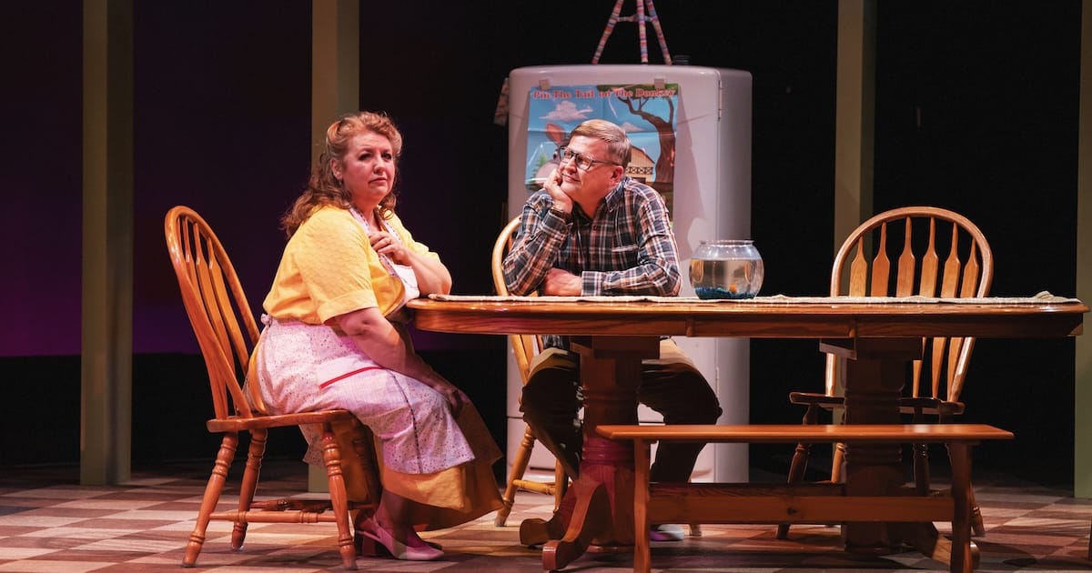 actors onstage in a play 