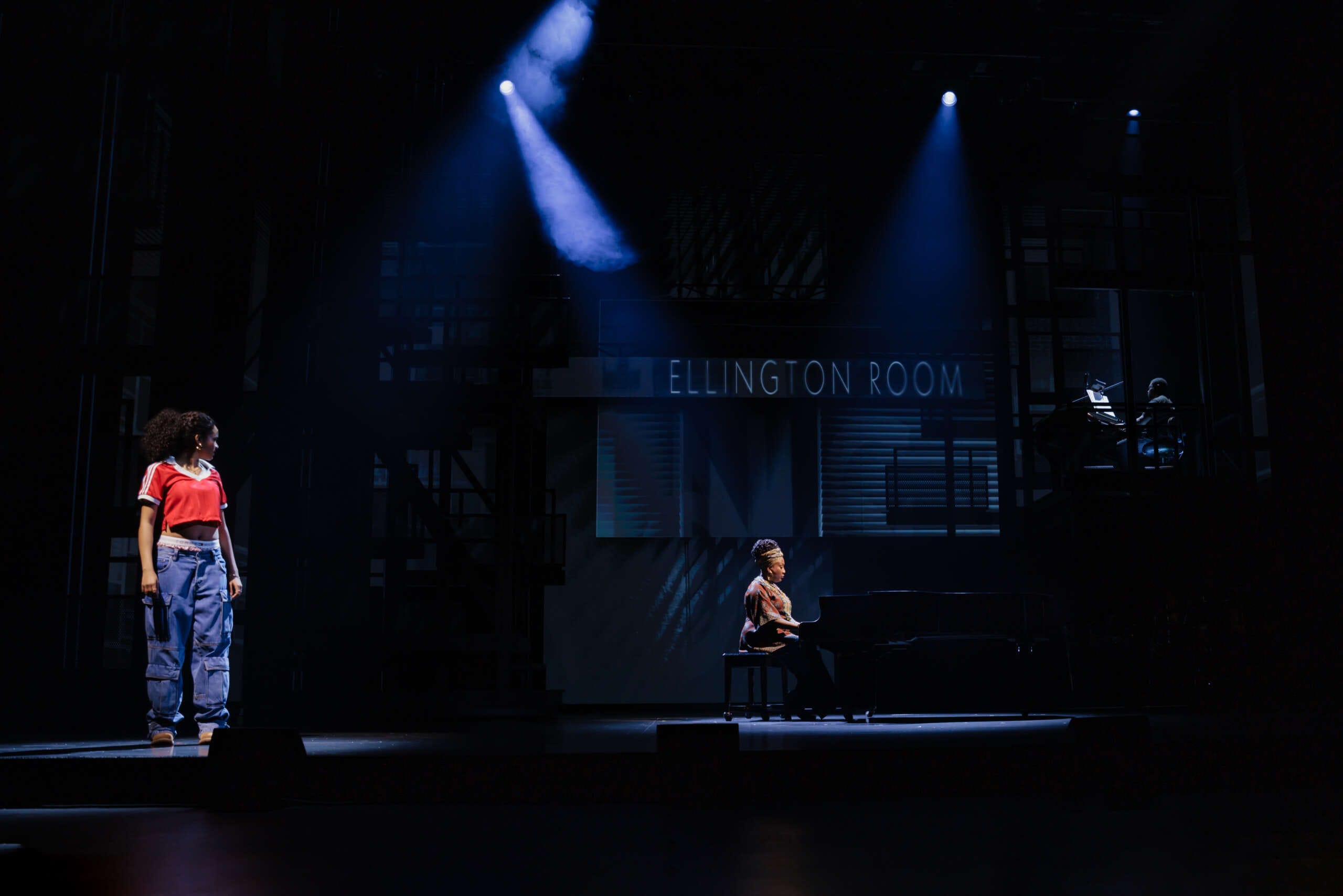 5. Maya Drake as Ali and Roz White as Miss Liza Jane in the North American Tour of Alicia Keys Hells Kitchen. Photo by Marc J Franklin scaled