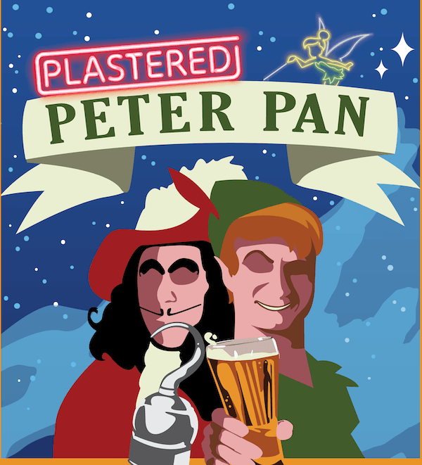 Plastered Peter Pan