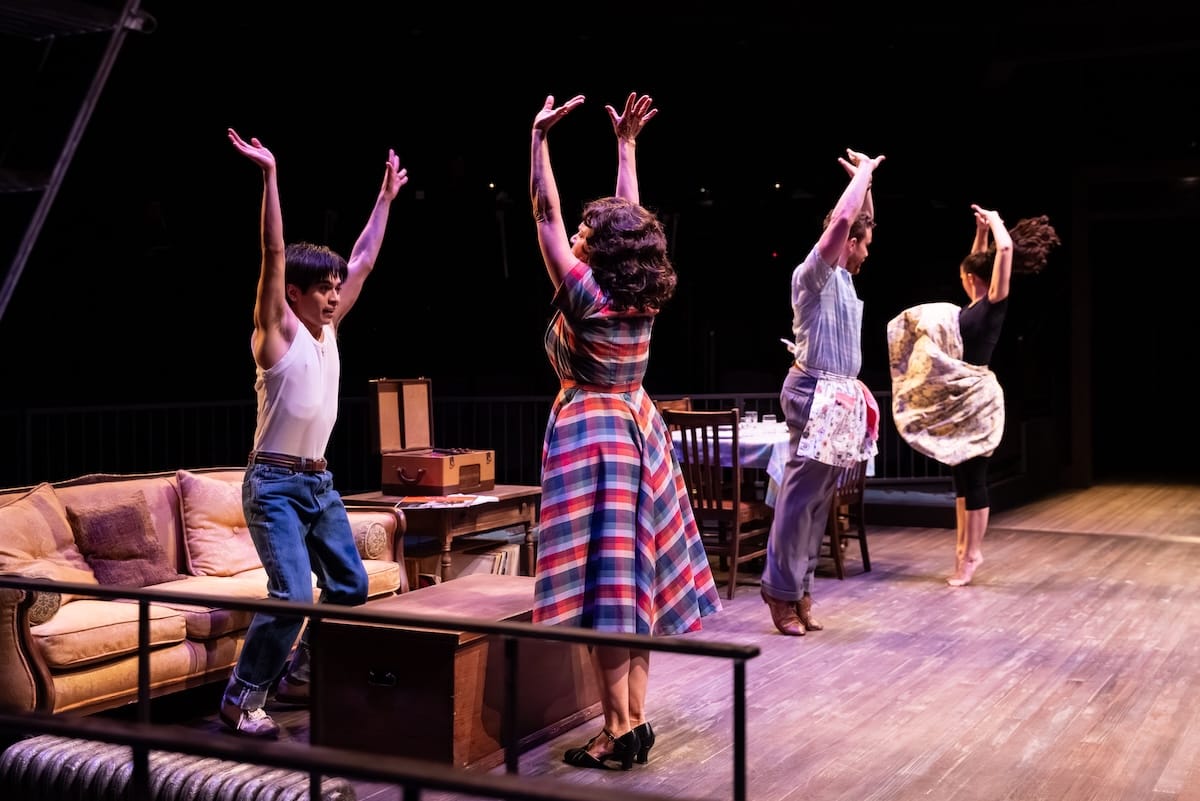 In ‘Somewhere,’ a Puerto Rican family chases the American Dream 2 actors on stage in a musical