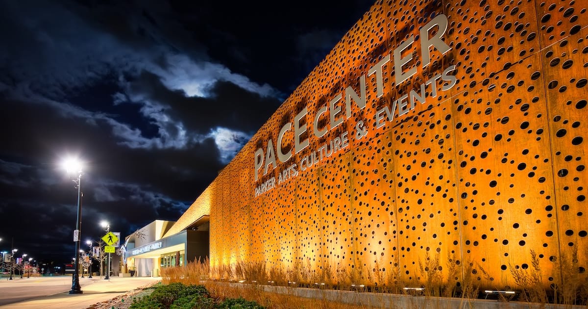 PACE at Night Photo Credit John Ott