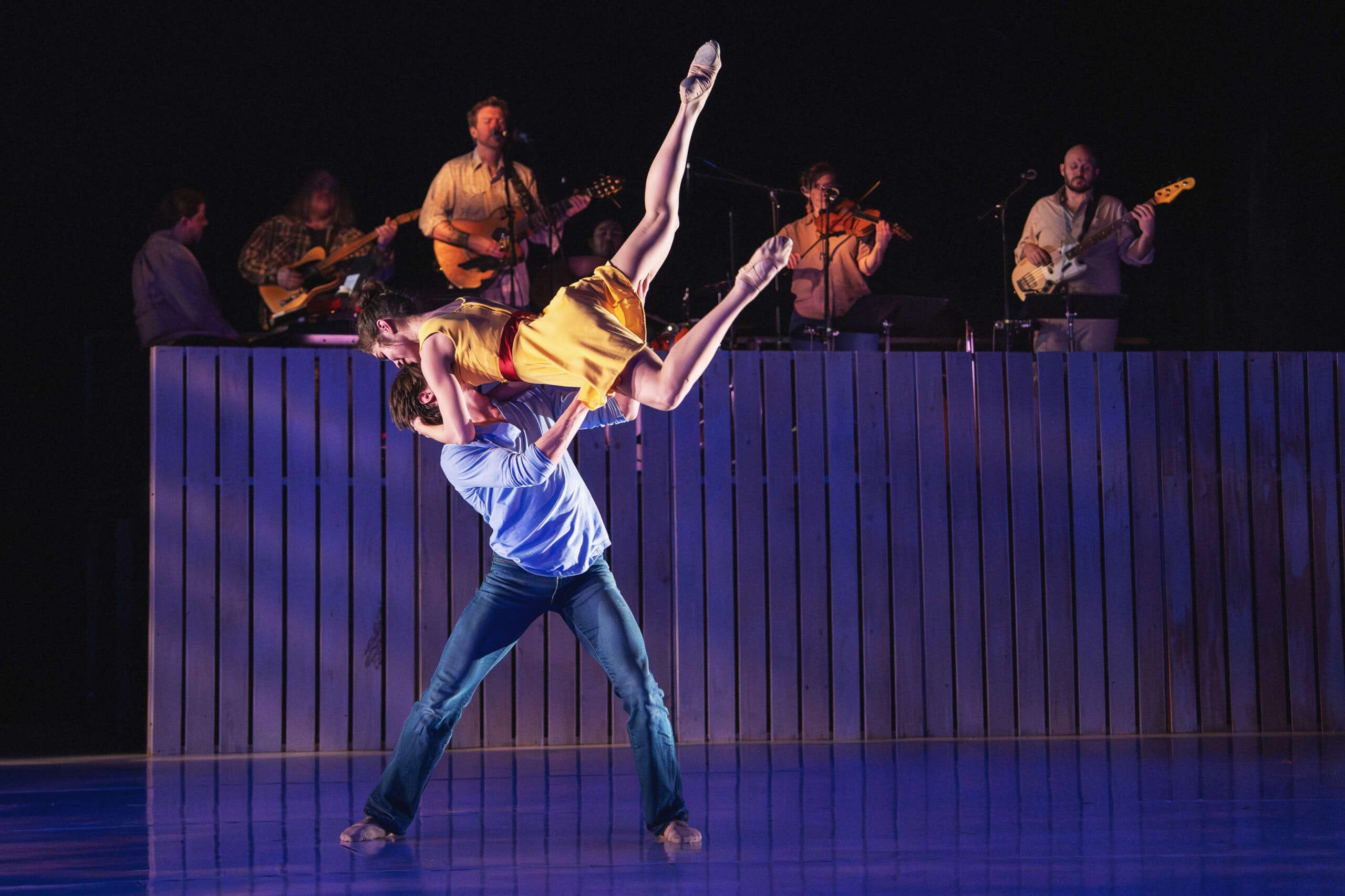 Wonderbound s Ezra Schenck Danielle Lieberman in Clay Rose Garrett Ammon s The Sandman with Gasoline Lollipops Photo by Amanda Tipton 2026 2 scaled