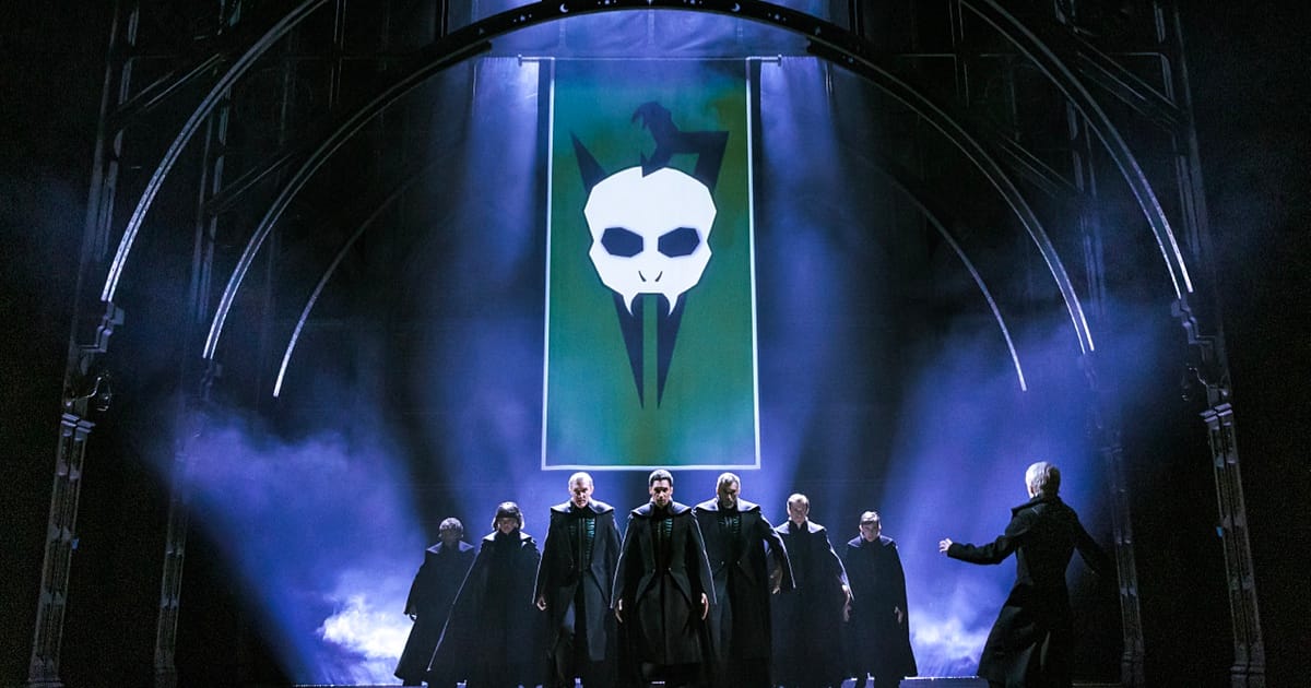 black robed characters in harry potter and the cursed child