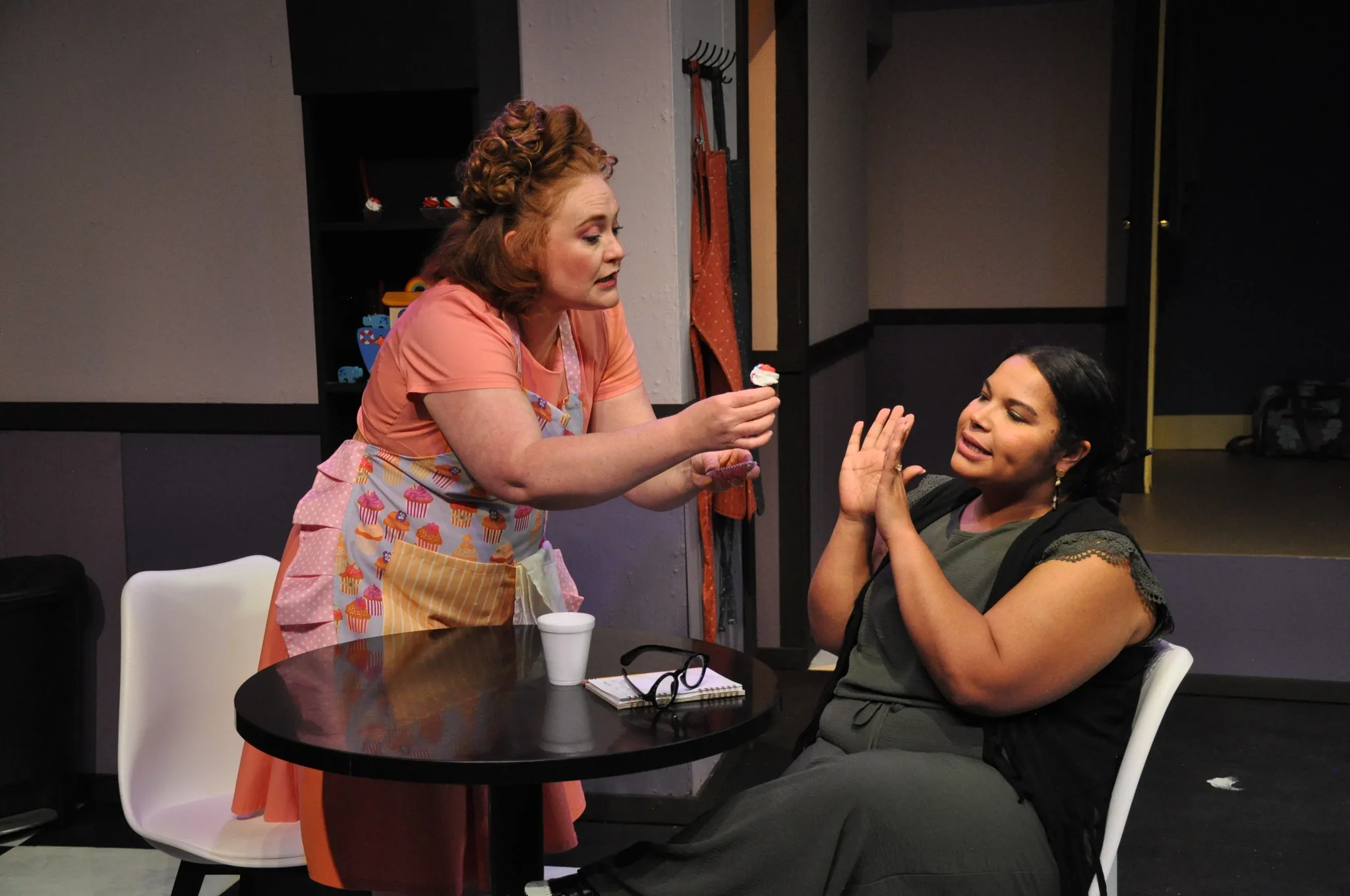 Firehouse's 'The Cake' bakes tension into every slice 2 Two actors in a scene together