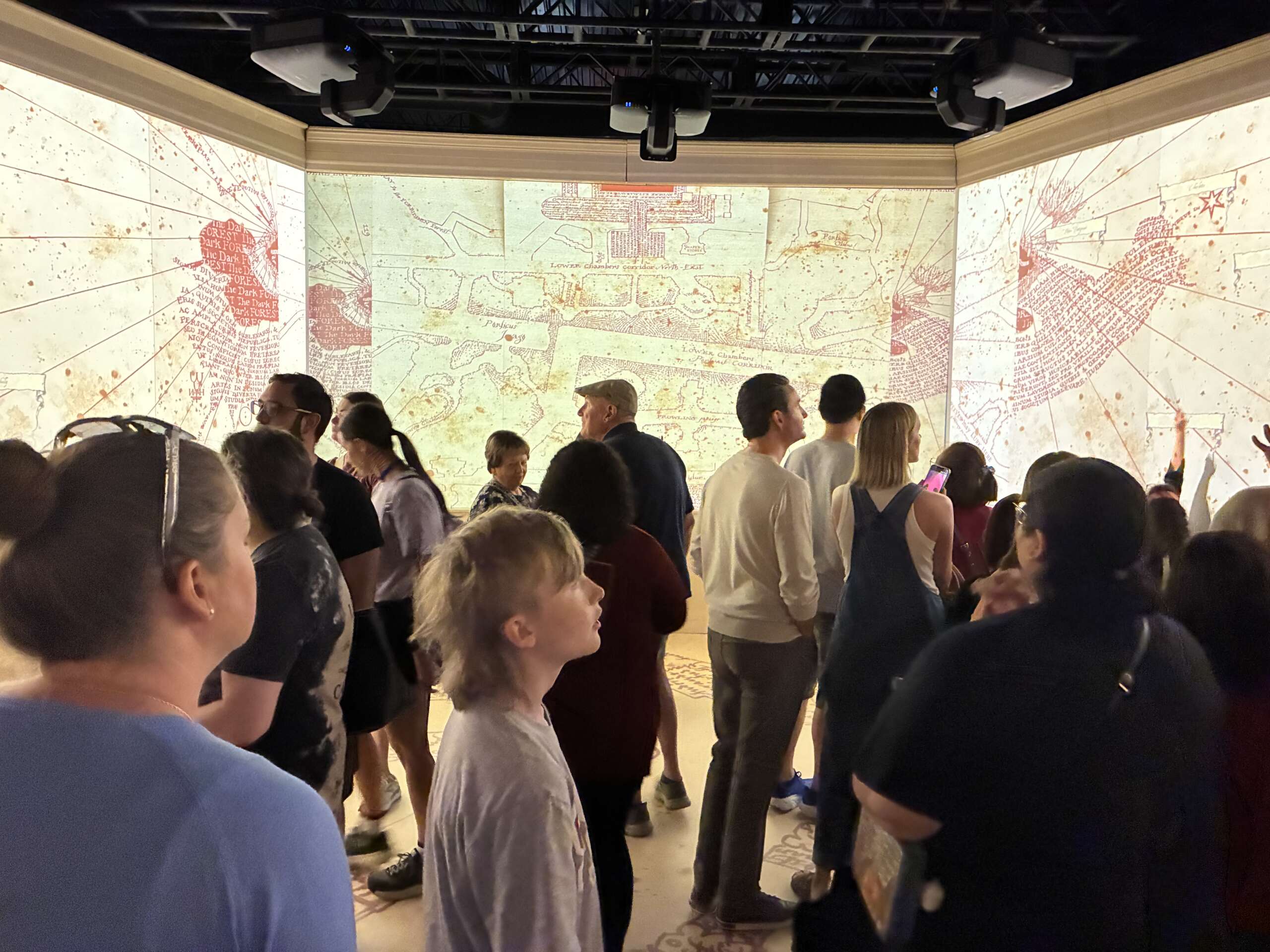 The Marauder's Map room